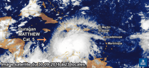 Ouragan Matthew 30/09/2016