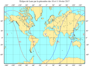 Eclipse Lune 11/02/2017