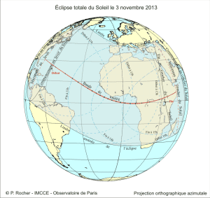 Eclipse Soleil 03/11/2013