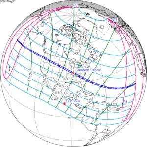 Eclipse soleil 21/08/2017