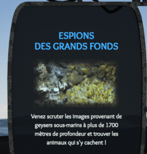 Espions des grands fonds