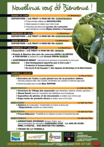 Fête du fruit à pain 2016 programme