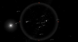 Vénus, Mars et Jupiter 29/10/2015 4h30