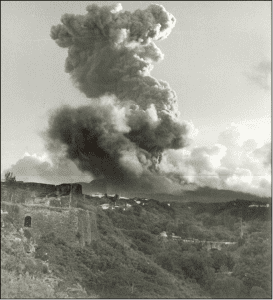 Eruption Soufrière 1976