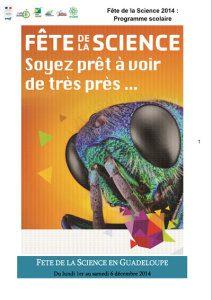 Programme Scolaire Fête de la Science 2014