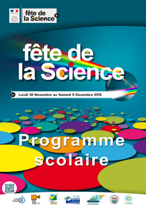 Programme scolaire Fête de la Science 2015