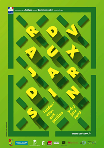 Affiche Rendez-vous aux jardins 2009