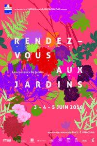 Affiche Rendez-vous aux jardins 2016