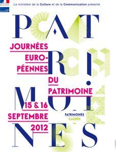 Affiche Journées Européennes du Patrimoine 2012