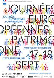 Affiche Journées Européennes du Patrimoine 2016