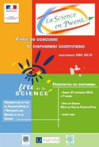 Affiche Science en Pwent 2010