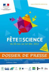 Dossier de Presse Fête de la Science 2012