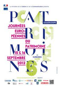 Programme Journées Européennes du Patrimoine 2012 Guadeloupe