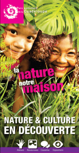 Programme Nature et Culture en Découverte 2014