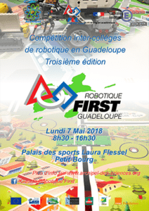 Affiche Robotique First 2018