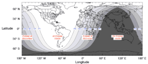 Carte éclipse 21 janvier 2019