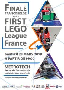 Affiche finale FLL France 2019