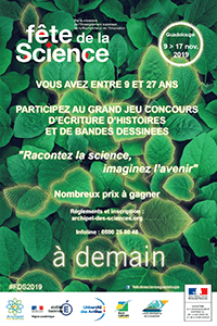 Affiche Concours Fête de la Science 2019