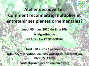 Atelier 5 mars 2020