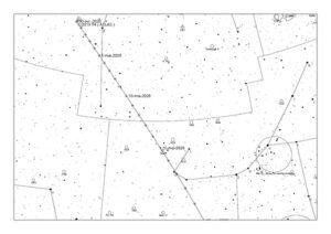 C/2019 Y4 Atlas carte début mai