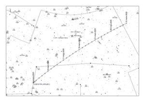 C/2019 Y4 Atlas carte mars