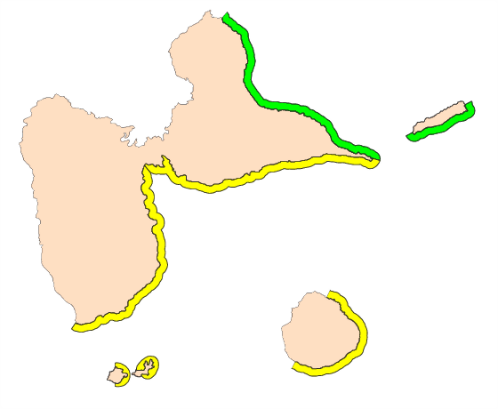 Surveillance sargasses Guadeloupe Surveillance sargasses Guadeloupe