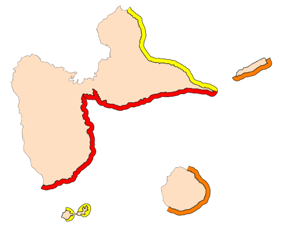 Surveillance sargasses Guadeloupe Surveillance sargasses Guadeloupe
