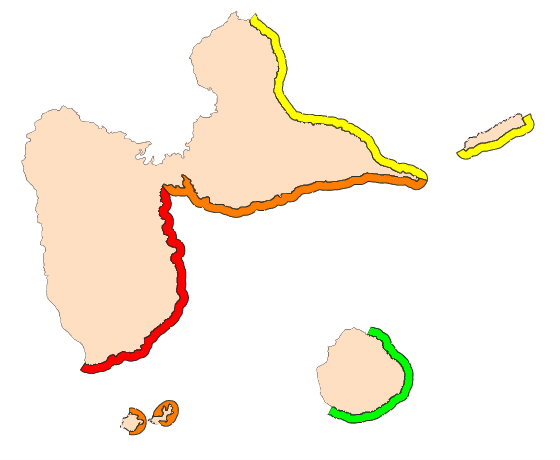 Surveillance sargasses Guadeloupe Surveillance sargasses Guadeloupe