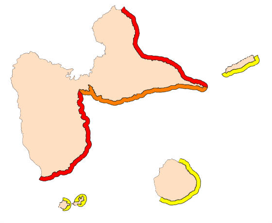 Surveillance sargasses Guadeloupe Surveillance sargasses Guadeloupe