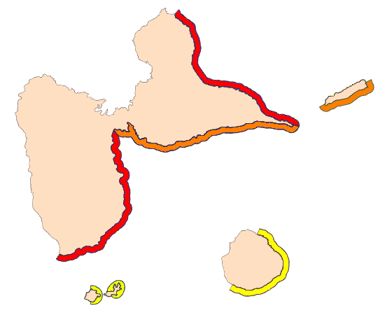 Surveillance sargasses Guadeloupe Surveillance sargasses Guadeloupe