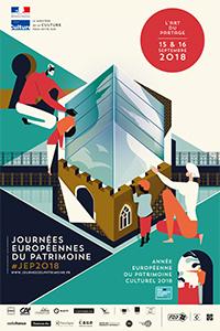 Affiche Journées Européennes du Patrimoine 2018