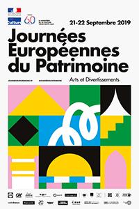 Affiche Journées Européennes du Patrimoine 2019