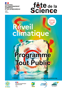 Programme tout public Fête de la Science 2022