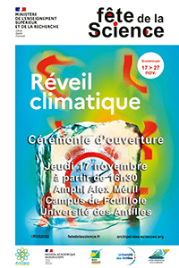 Affiche ouverture Fête de la Science 2022