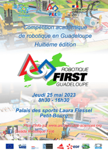 Affiche Robotique First 2023