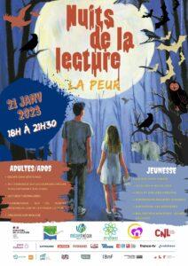 Affiche Nuits de la Lecture 2023