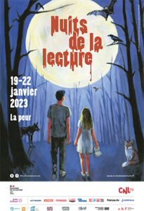 Affiche Nuits de la Lecture 2023