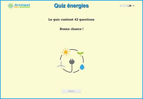 Quiz énergies