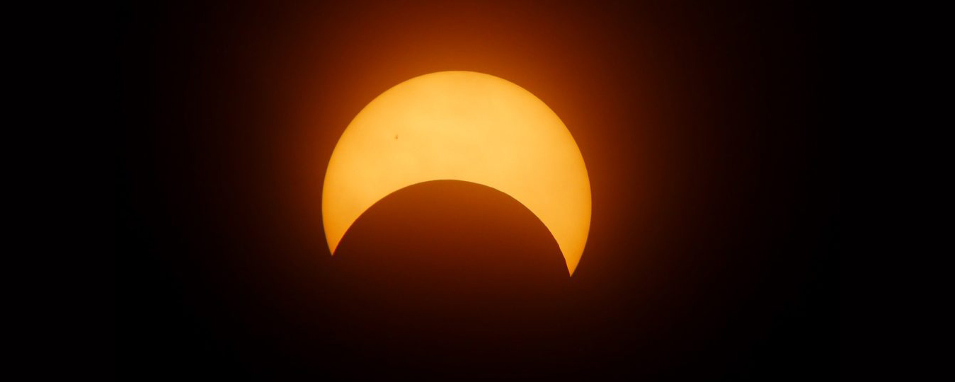 Eclipse solaire partielle
