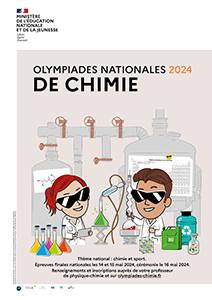 Affiche Olympiades Chimie 2024