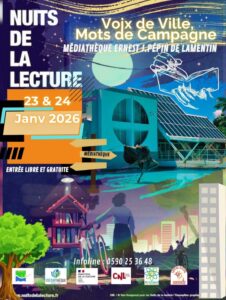 Affiche Nuits de la lecture 2026