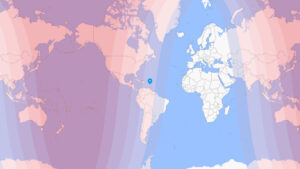 Carte éclipse Lune 03/03/2026