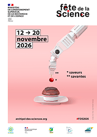Affiche Fête de la Science 2026 Affiche Fête de la Science 2026