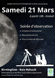 Observation du ciel 21/03/2026