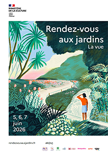 Affiche RDV aux jardins 2026